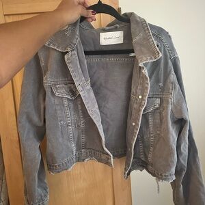 Gray Denim Jacket